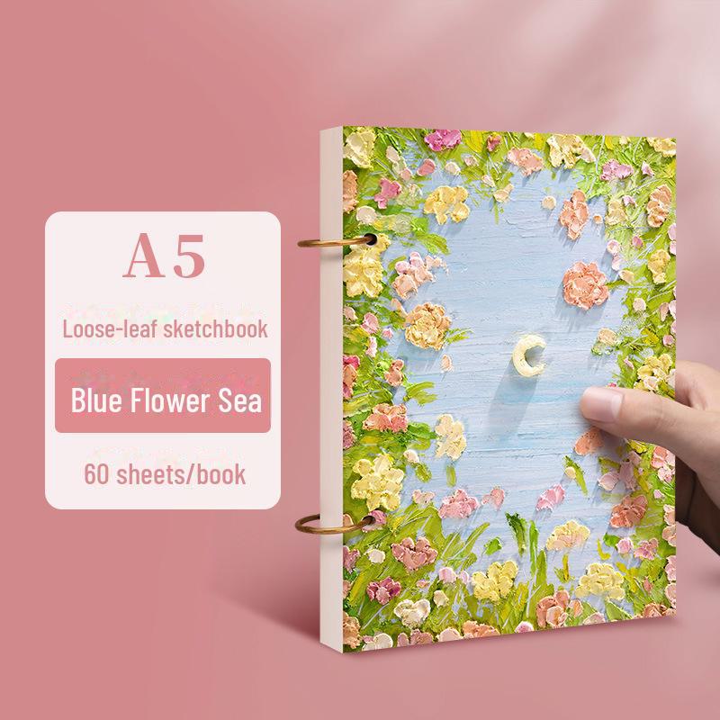 Yuanhao High-Value Thickened Sketchbook – 16K & 32K Durable Art Student A5 & 16K Drawing Book