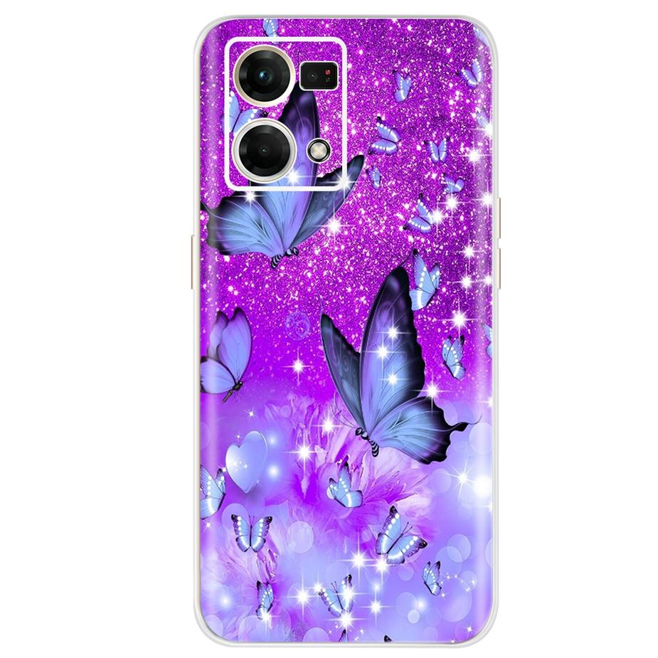 Для Oppo F21 Pro 4G Чехол Oppo Reno7 CPH2363 Цветной Расписной Чехол Мягкий Силиконовый Чехол Для Oppo Reno7 Reno 7 F21 Pro Fundas Coque