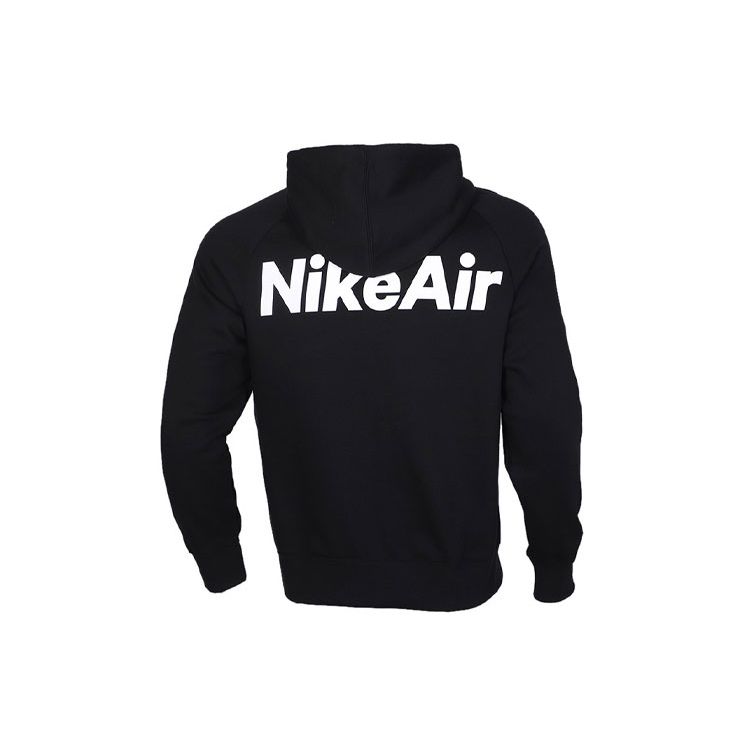 Nike Air Full-Zip Fleece Hoodie Jacket Men Outerwear Black CJ4820-011