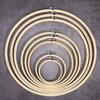 12Size Sewing Tools Embroidery Hoop Ring Cross Stitch Machine DIY Needlecraft Bamboo Frame