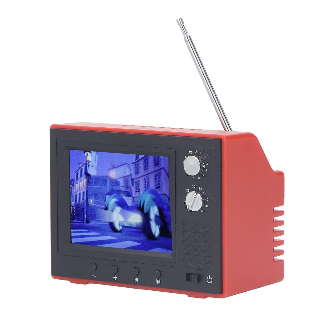 Кукольный телевизор в ретро-стиле, миниатюрный игровой телевизор, высокая имитация мебели для кукольного дома