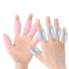 5Pcs/set Reusable Adjustable Finger Guard Strap with Hook Loop Closure Portable Universal Protective Bandage for All Fingers