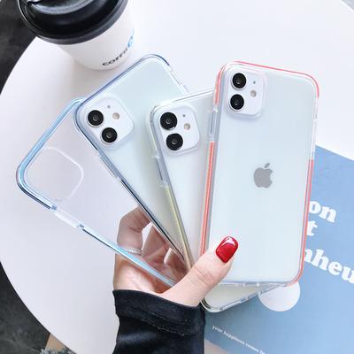 Ударопрочный чехол для iPhone 13 12 11 Pro MAX XR X SE XS, роскошный чехол для iPhone 7 8 6 6s Plus, мягкий силиконовый прозрачный чехол Funda