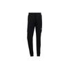 Solid Striped Logo Elastic Waist Joggers Men Bottoms Black HC5857