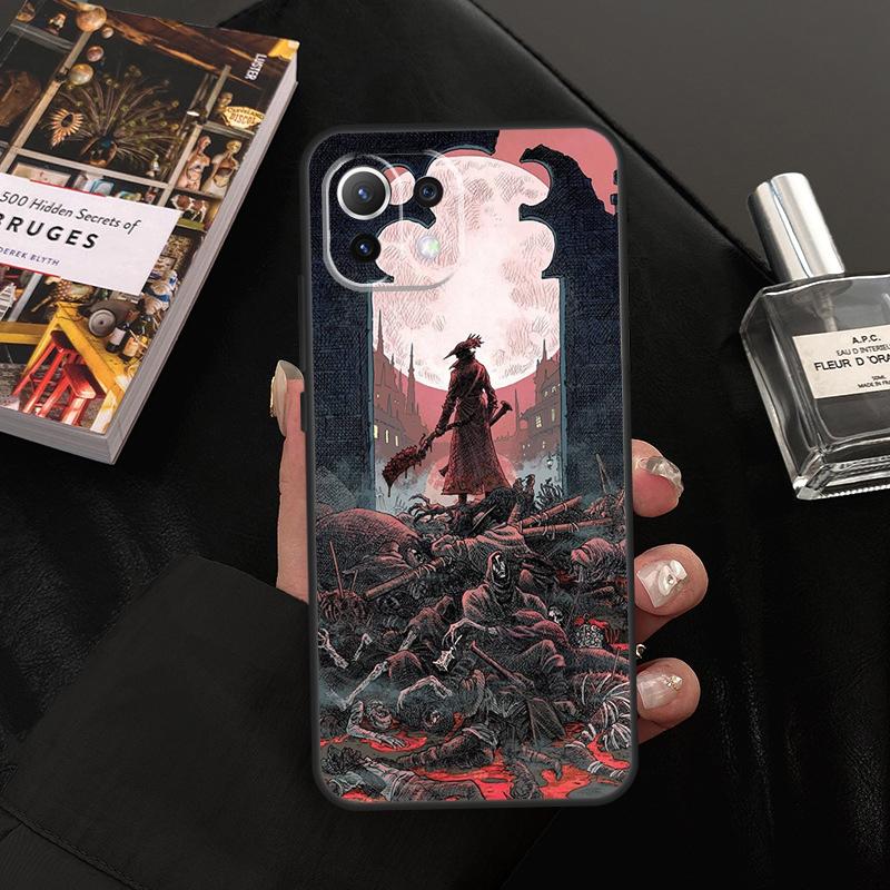 Чехол для телефона Bloodborne Dark Souls для Xiaomi 13 12 Lite 12X 11T 12T Pro Для POCO F5 Pro X3 X5 X4 F4 GT C40 M5s F3