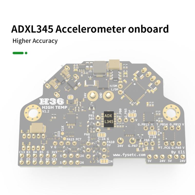 H36 Комбинации Плата Инструмента 3D-печати с переключателями CAN/USB и акселерометром ADXL345 для точного управления