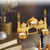 Gold Black Ramadan Candlestick Iron Art Ramadan Candle Holder Candle Holders  Islam Muslim Party