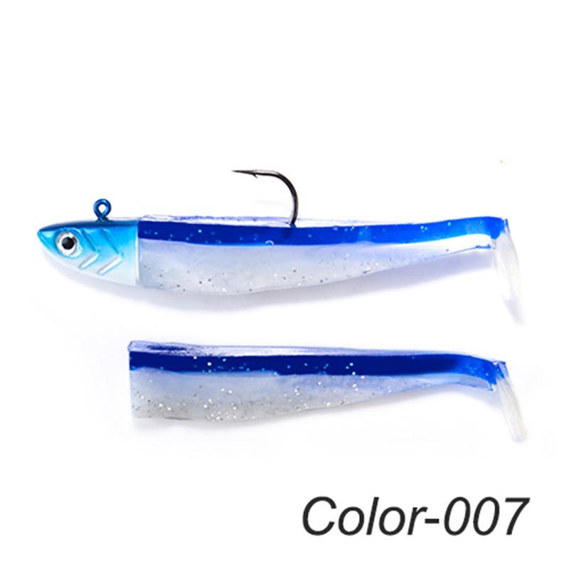 FTK Рыболовная приманка с черной джиг-головкой Minnow, мягкая приманка для щуки, 5 г/12 г/25 г, мягкая приманка для ловли окуня, сельди, приманка для лодки, двора, окуня