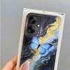 Marble Butterfly Soft Phone Cover Case for Xiaomi Poco X3 NFC X3 Pro