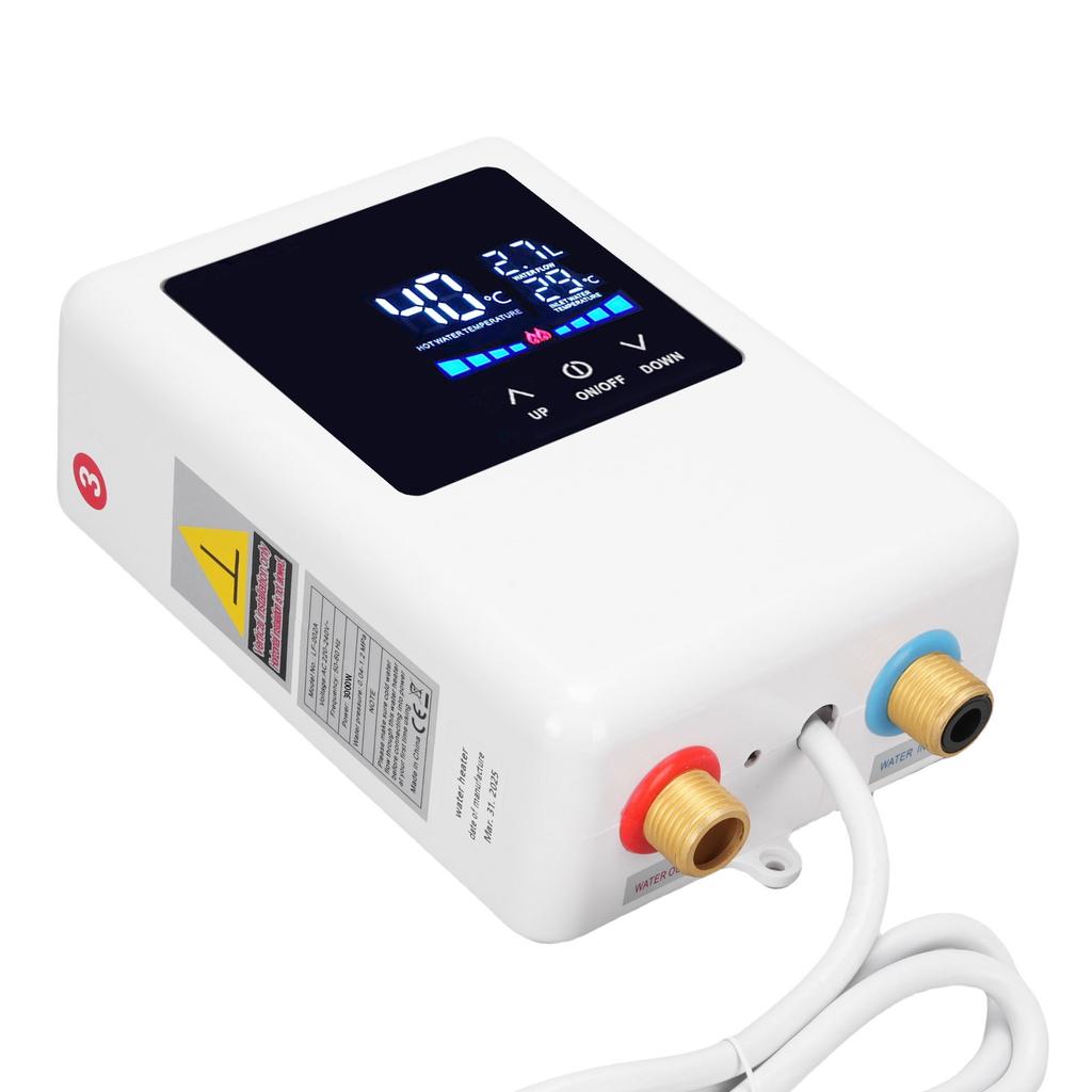 Водонагреватель 3000 Вт с частотным преобразованием, термостат, ЖК-цифровой дисплей, сенсорный экран, водонагреватель