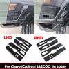 LHD RHD Для Chery JAECOO J6 Icar 03 2024 2025 Панель Кнопок Стеклоподъемника Дверной Подлокотник Накладка Аксессуары Интерьера