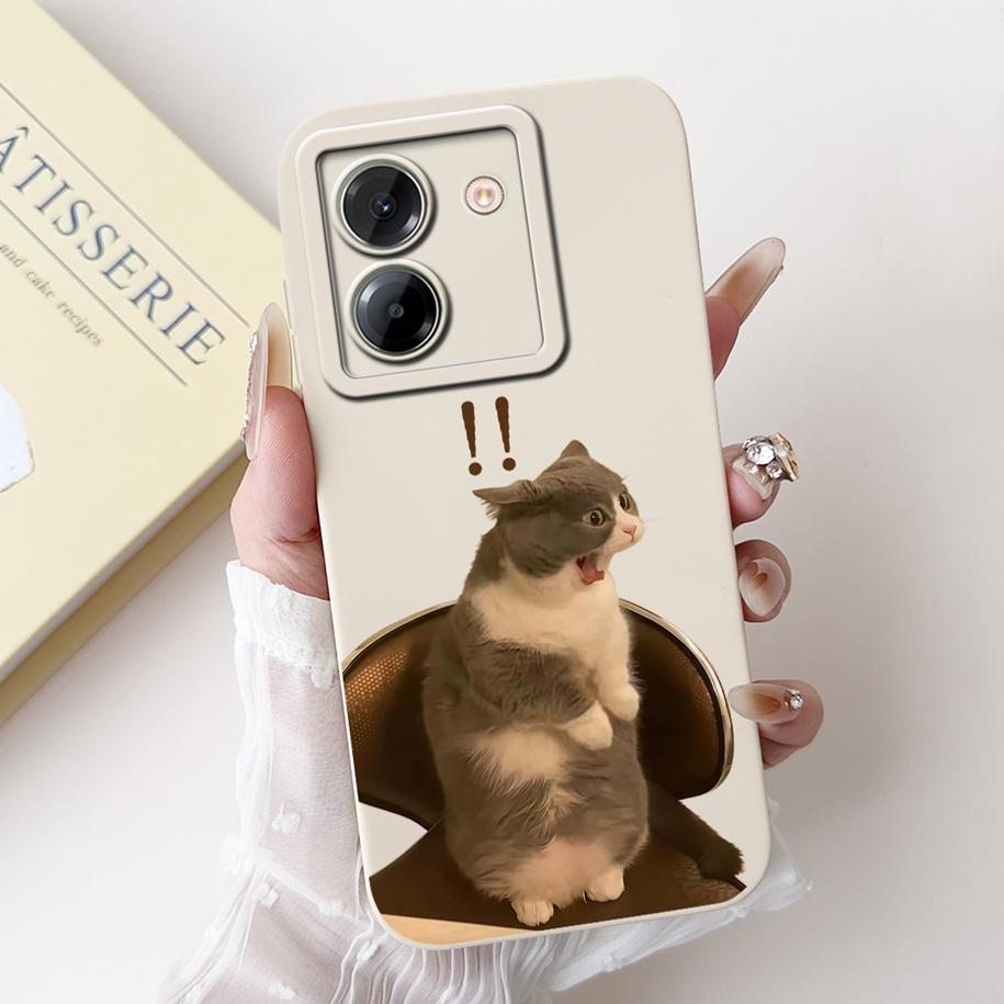 For Xiaomi Poco M7 Pro 5G Case Cute Rabbit Cat Cartoon Shockproof Silicone TPU Soft Cover on Xiaomi Poco M7 5G M 7 M7Pro 5G Capa