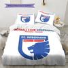 F.C. København Bedding Quilt Set Quilt Cover Pillowcase Home Decoration Birthday Gift (1 * duvet cover + 2 * pillowcase, without core)