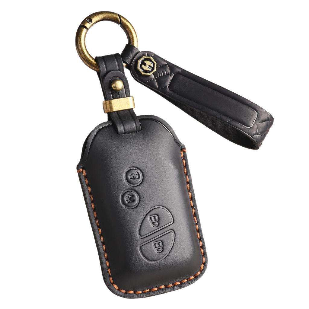 Vintage Leather Key Cover for Lexus RX270/ES240 Models