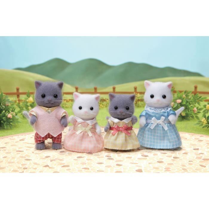 La famille Chat Persan - Sylvanian Families - 5455