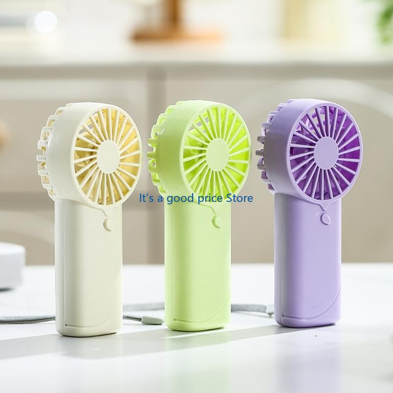 Portable Pocket Fan Cooling Handheld Travel Cooling Mini Fan AM3 Battery Office