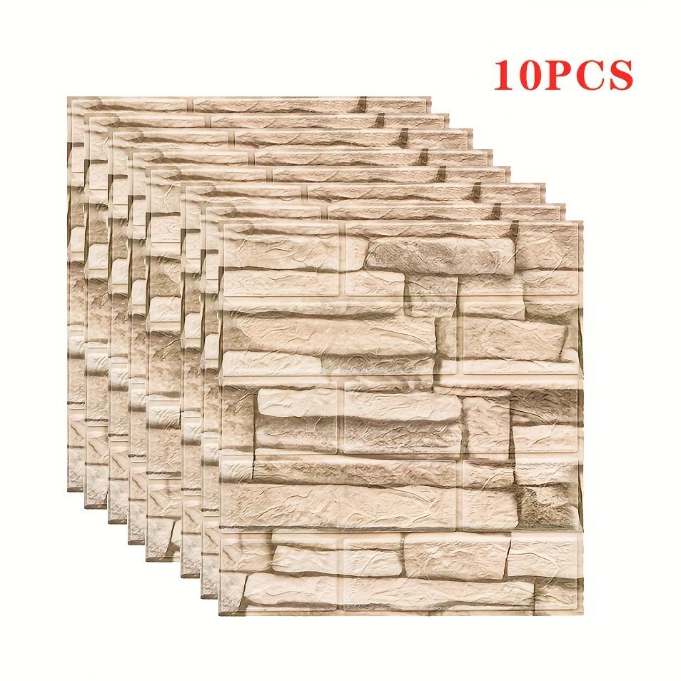 10 шт. 3D Обои Декорация Самоклеящиеся Антикварные Обои из Пенокирпича Гостиная Спальня Водонепроницаемая 3d Наклейка на Стену