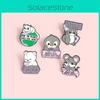 Cute Cartoon Animal Brooches Featuring Adorable Cats Penguins And Polar Bears For Unique Style