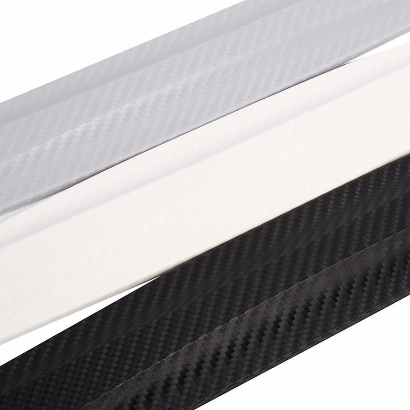 Защитные наклейки-полоски на края переднего и заднего бамперов от царапин для Volkswagen VW Tiguan MK1 MK2 Аксессуары