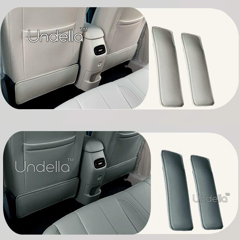 For GWM ORA 5 2026 2027 Car Seatback Protector Seat Back Anti-Kick Anti-dirty Mats Leather Cover Waterproof Car Accessories