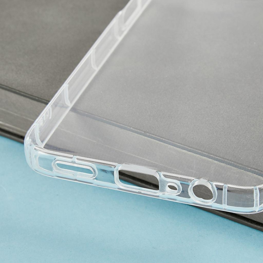 Для Oppo A3x 5G/4G Чехол Прозрачный ТПУ Задняя крышка телефона Защита подушками безопасности