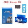 Mini ELM327 Bluetooth 5.1 ELM327 V1.5 for Android/IOS JFIND JF327 BLE Bluetooth Code Reader Car Diagnostic OBD2 Scanner PIC18F25K80