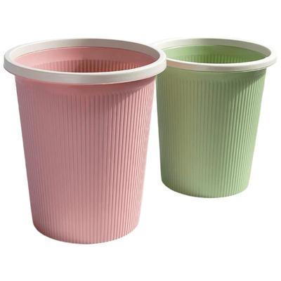 Miaoran 7 л Мусорные баки-сортировщики полосатые без крышки (2-Pack)