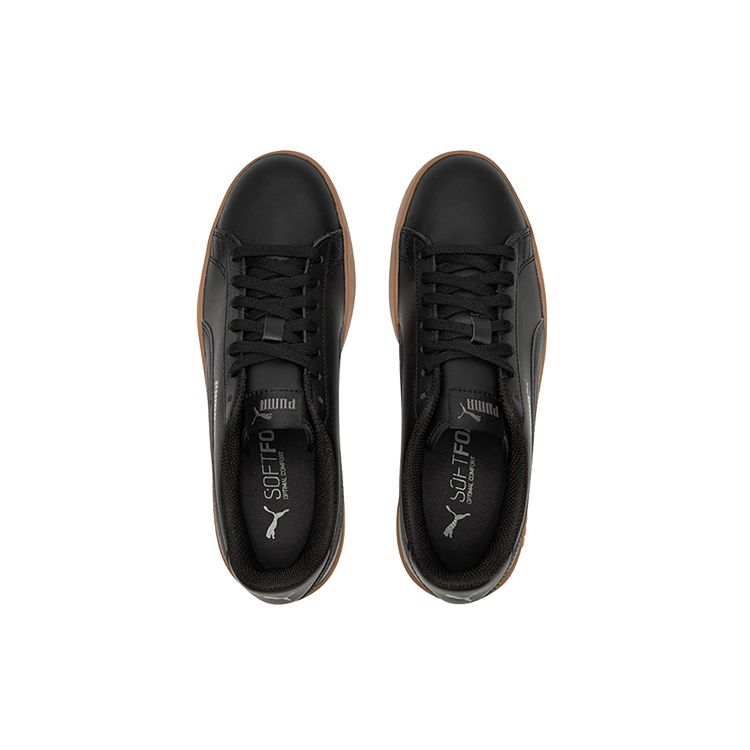 Puma Кроссовки Smash V2 с низким верхом Унисекс Кроссовки Черный Коричневый 365215-12