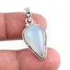 Natural Aqua Chalcedony Gemstone Handmade 925 Solid Silver Pendant 1.50'' M5s80