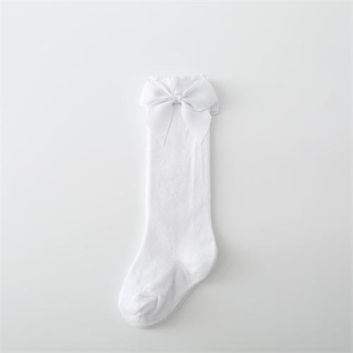 Lawadka Хлопковые детские носки для девочек с бантами, гольфы, детские носки принцессы для девочек, носки для малышей, детские длинные носки, осень, 0-7 лет