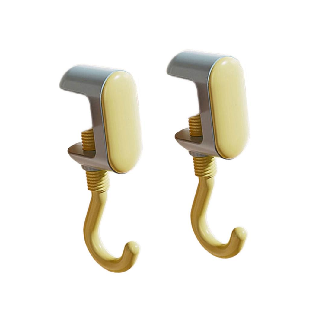 Набор из 2 многофункциональных складных держателей для сумок, компактный крючок для сумок для столов в кафе, офисах и кухнях, принадлежности