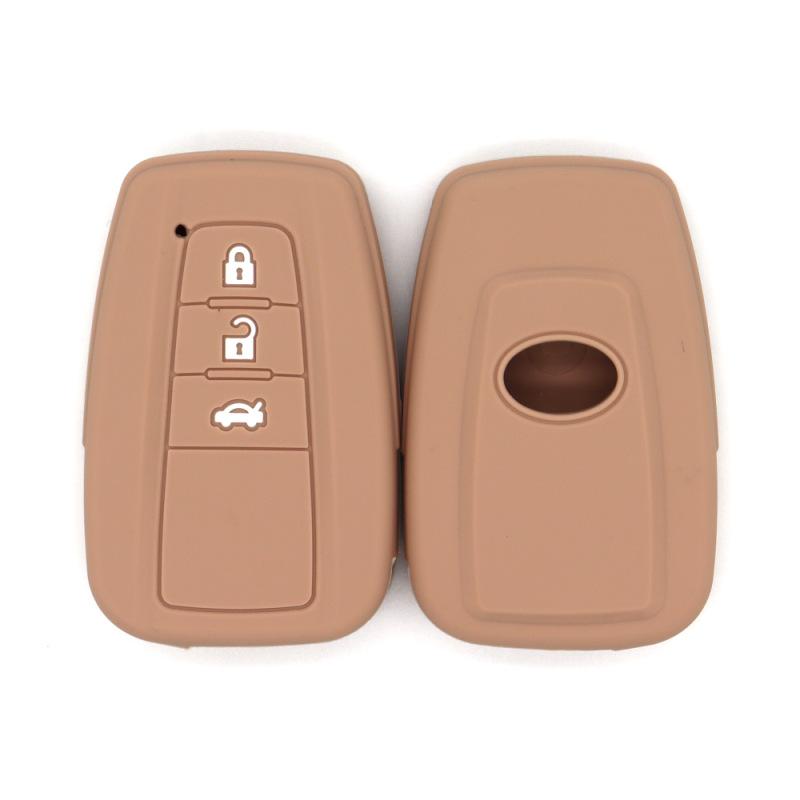 Smart and high-quality key covers suitable for Toyota Crown, Corolla, Reiz, RV4, Domineering, Camry, CHR, silicone key pouches