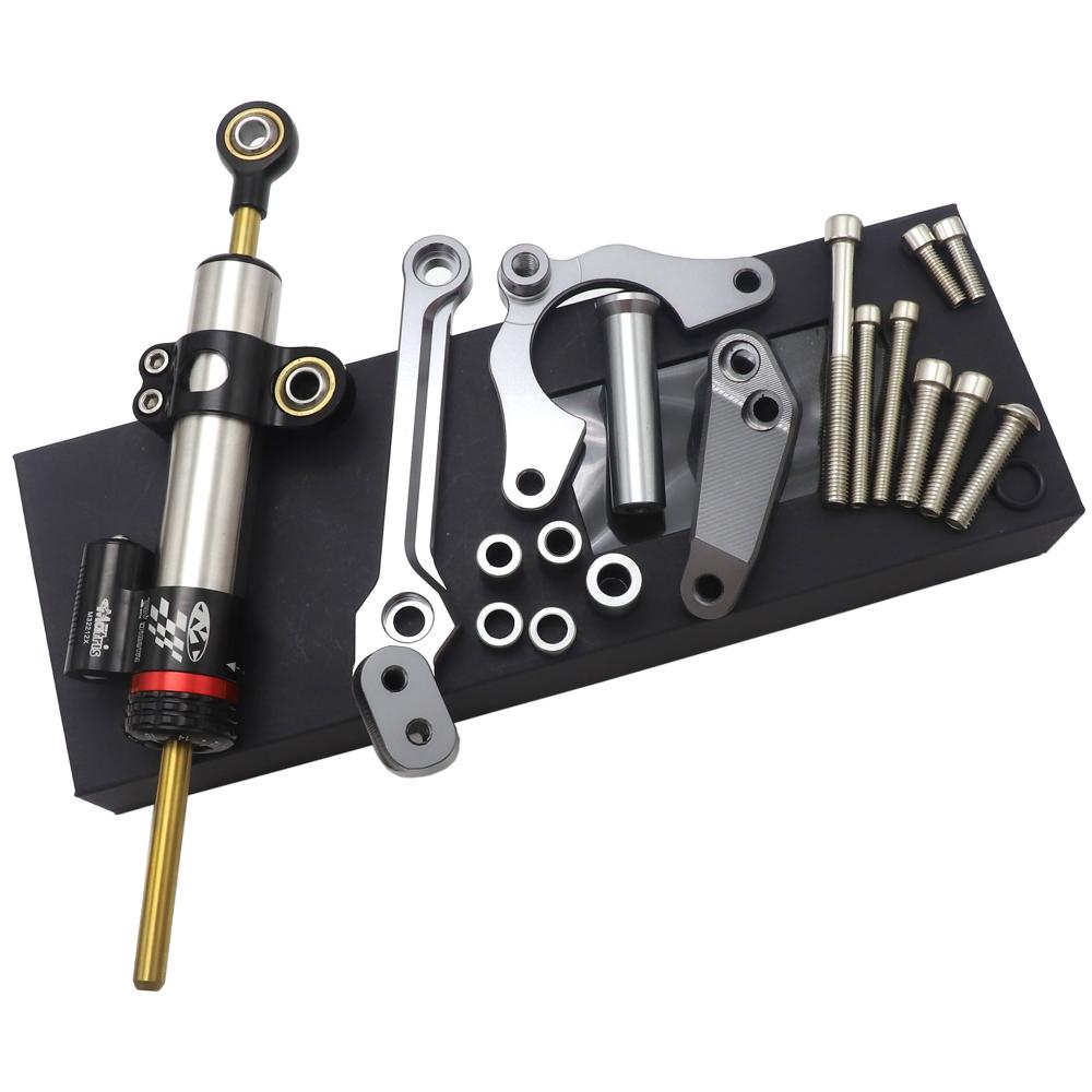 For Kawasaki Z900 Z 900 2017 - 2022 Stabilize Steering Damper Mount Bracket Motorcycle Steering Stabilizer Damper Mounting Z900