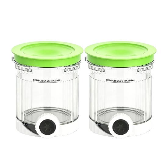 Контейнер для хранения мороженого, совместимый с Ninja Swirl NC701 NC701C Creami, для приготовления мягкого мороженого, без BPA, пищевой, нескользящий, для кухни