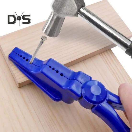 Плоскогубцы для гвоздей с несколькими канавками Безопасные плоскогубцы для молотка Эргономичная ручка Многофункциональные зажимы для молотка Держатели гвоздей