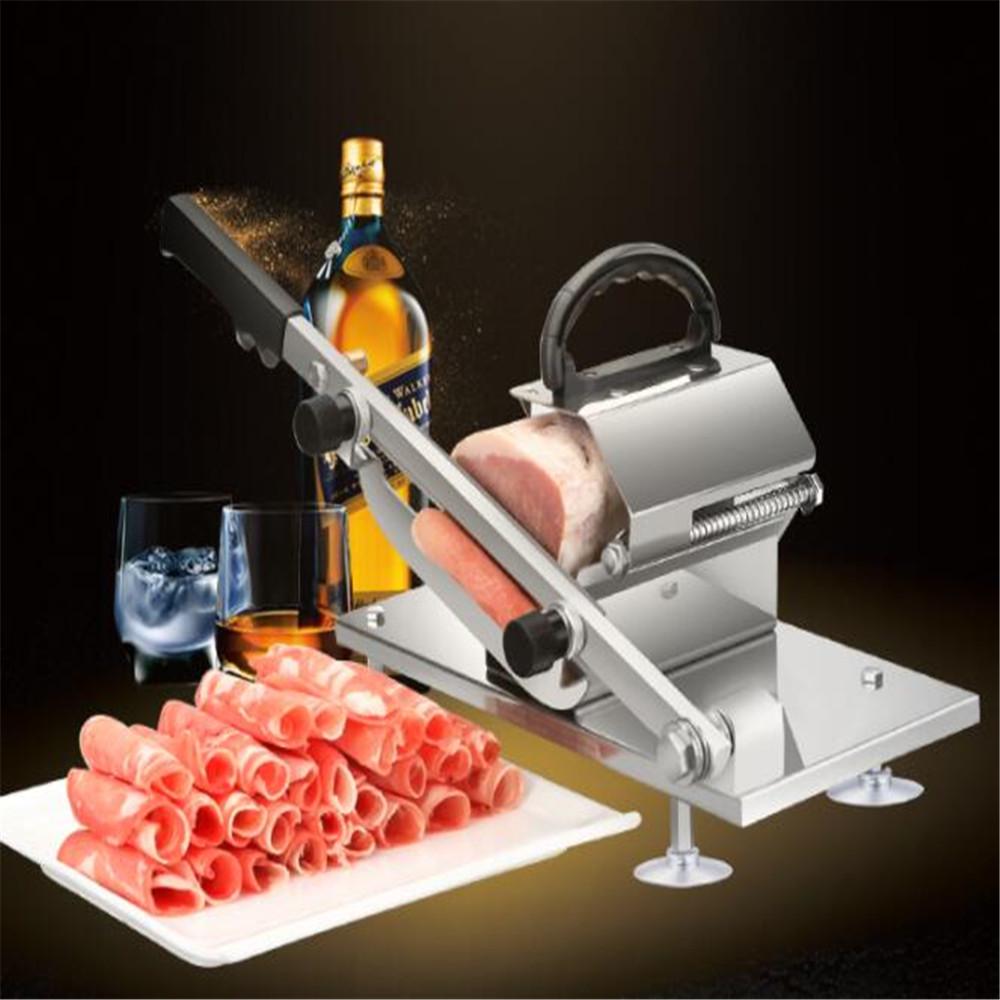 Ручной слайсер для замороженного мяса Нож для мяса из нержавеющей стали, рулет из говядины, баранина Домашний комплект