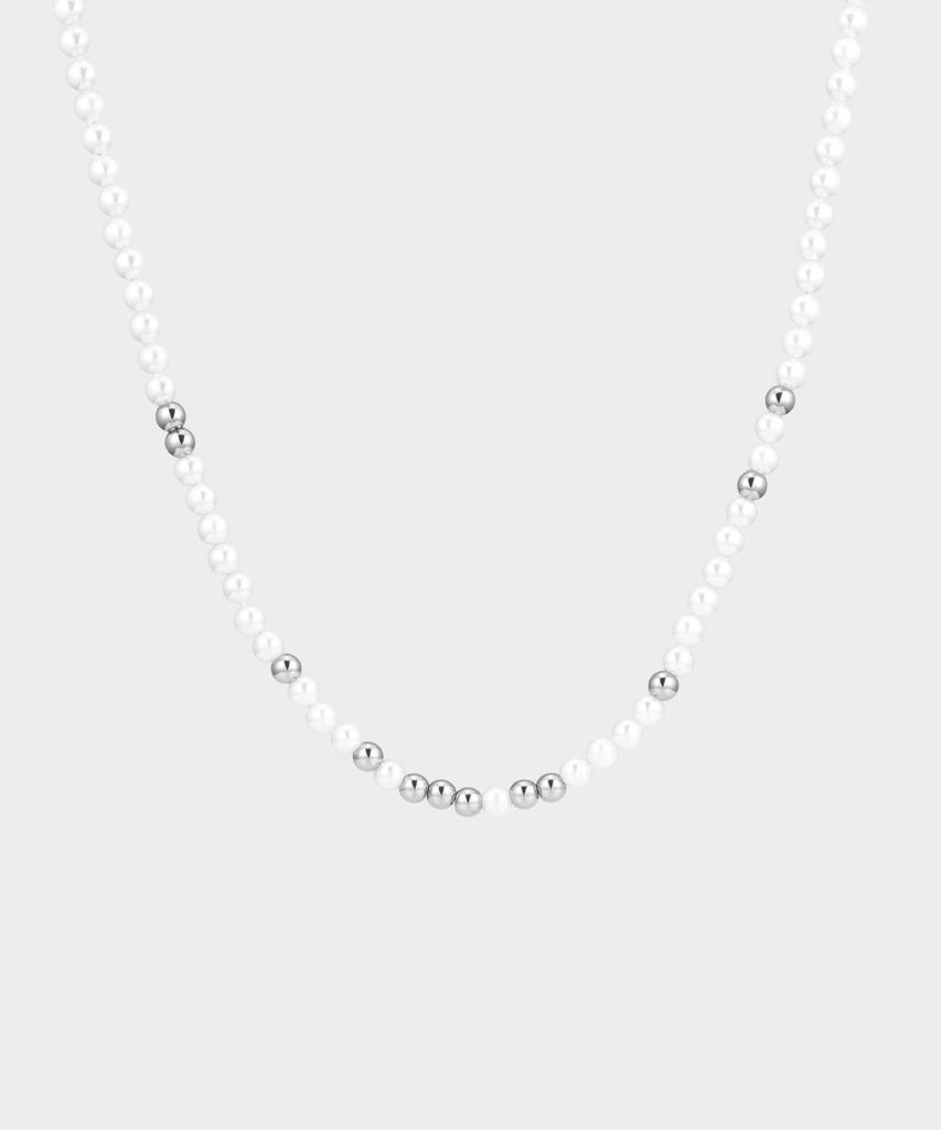 Ожерелье с шариком Maz Steel Pearl Metal