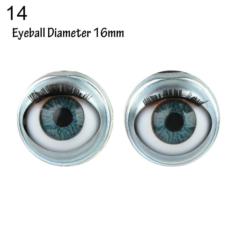 Аксессуары для кукольных глаз Моделирование активного глазного яблока с ресницами Кукольные вращающиеся глазные яблоки своими руками Кукольные глаза