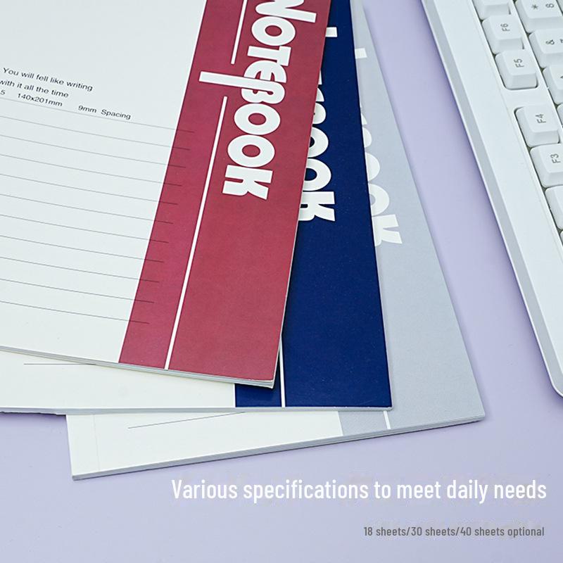 Блокнот формата А5 в мягкой обложке для офиса и учебы — идеально подходит для встреч и заметок.