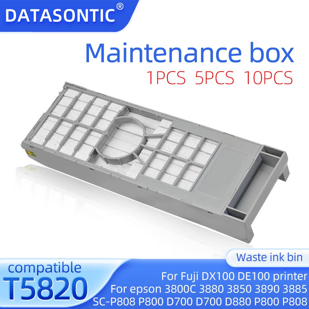 Коробка для обслуживания T5820 для Epson Pro 3800 3800C 3880 3850 SC-P808 P800 D700 D880 P800 P808 для обслуживания принтера Fuji DX100