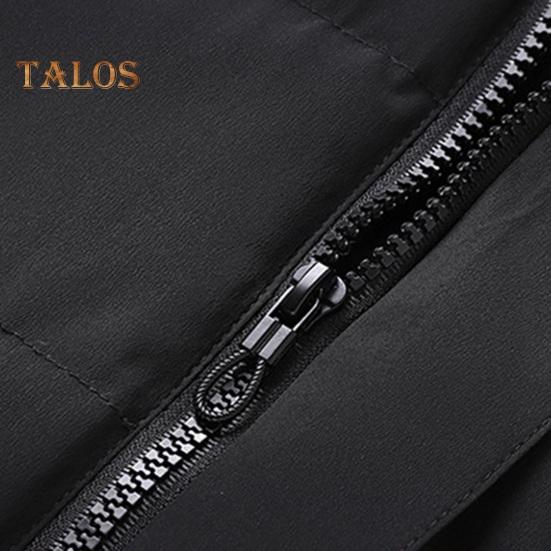 Мужское хлопковое пальто с капюшоном, длинными рукавами, карманами, длинный пуховик, застежка-молния, однотонные карманы, утолщенная повседневная верхняя одежда