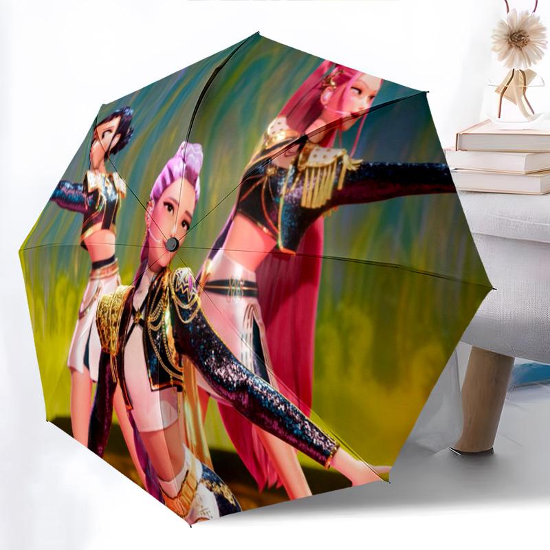 Harmony Motion: Musical Dance Celebration Folding umbrella Portable Suitable for all seasons light Gift Three folds