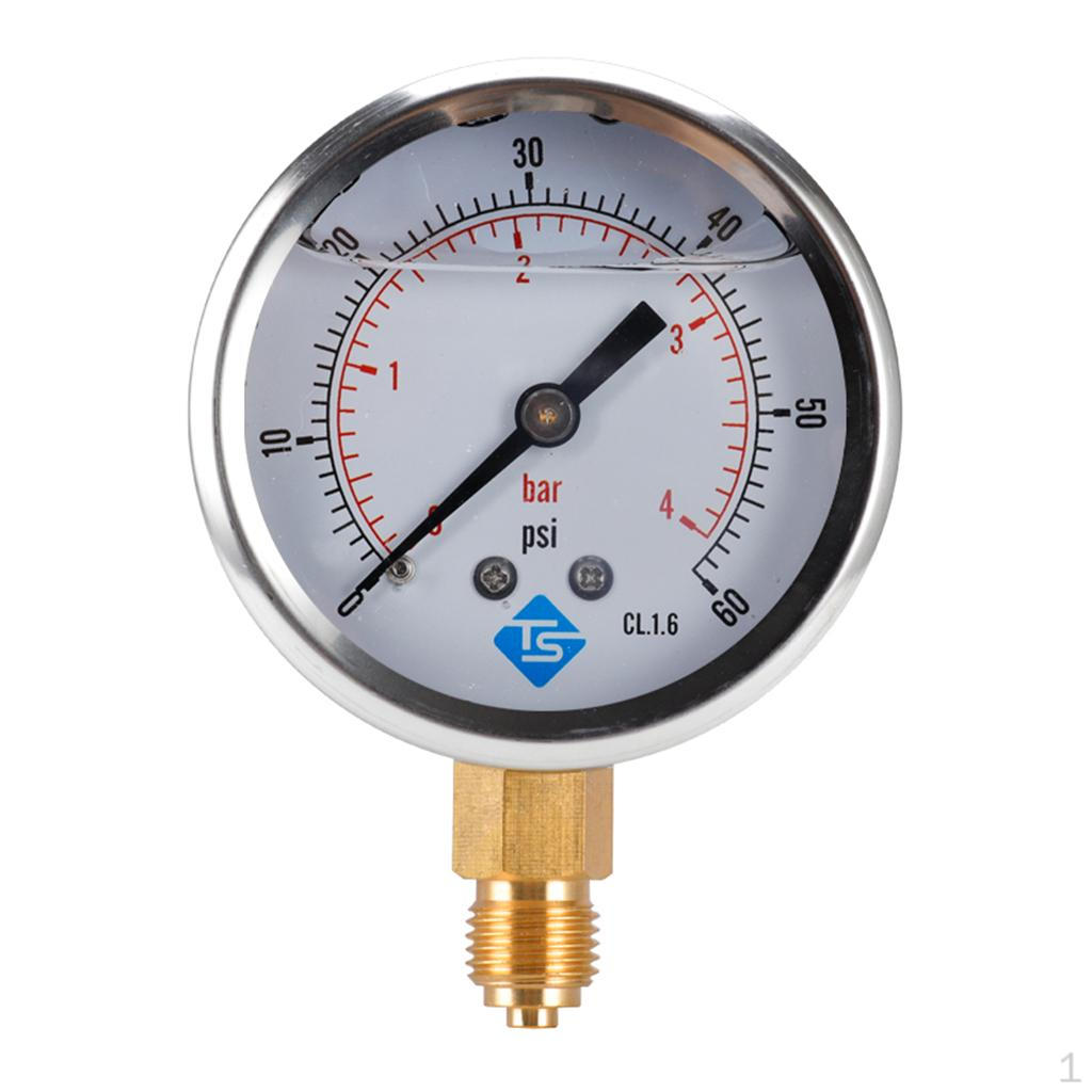 Вакуумный прибор двойного масштаба 1/4" BSP, нижнее подключение 2"