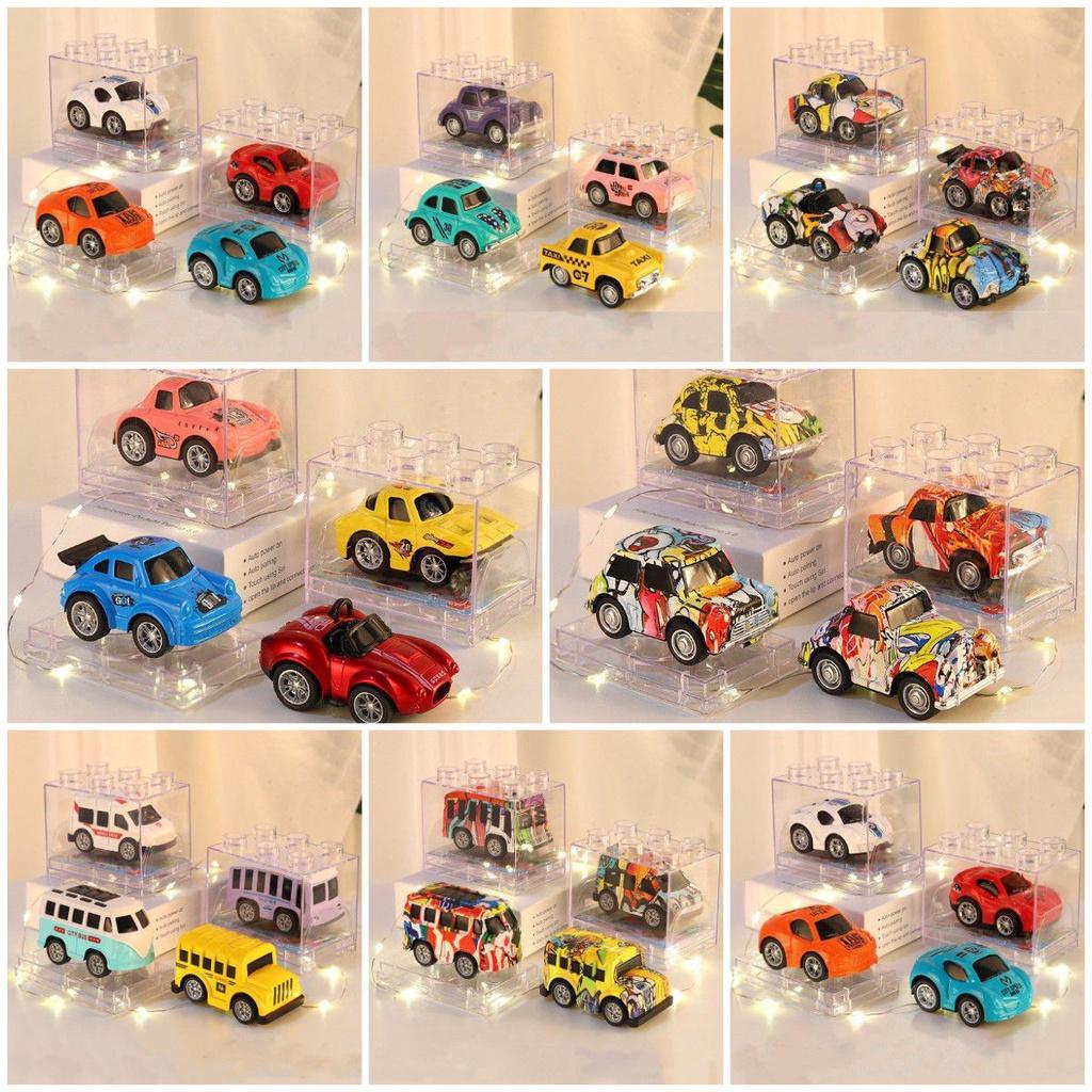 Mini Graffiti Alloy Toy Car Set Perfect Gift For Kids