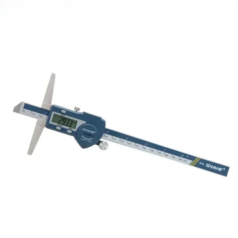 0-200 мм цифровой глубиномер из нержавеющей стали цифровой штангенциркуль Paquimetro Micrometro измерительные инструменты