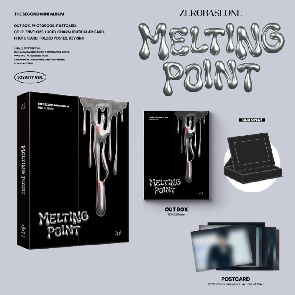 ZEROBASEONE MELTING POINT Standard Album