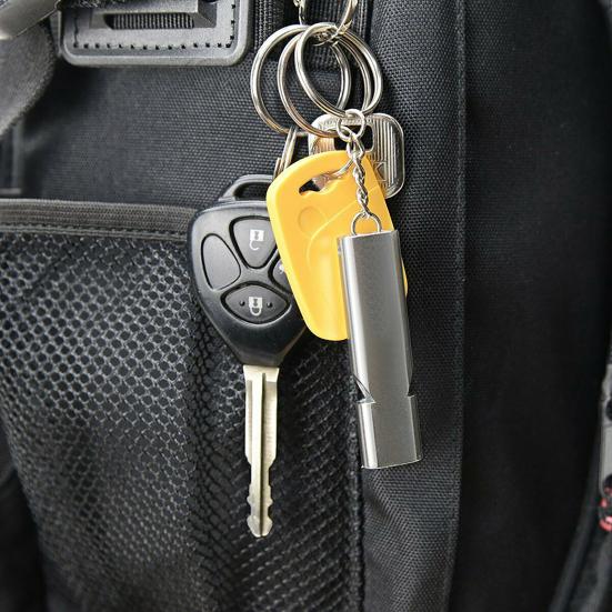 Outdoor Emergency Loud Sound Stainless Steel Survival Sports Training Whistle