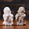Creative Sandstone Maitreya Buddha Crafts Desktop Tea Pet Decoration Home Decoration Ornaments Gift Crafts Ornaments