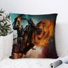 Ghost Rider Personalized Picture Text Home Decorative Pillows Household Gifts 45x45cm