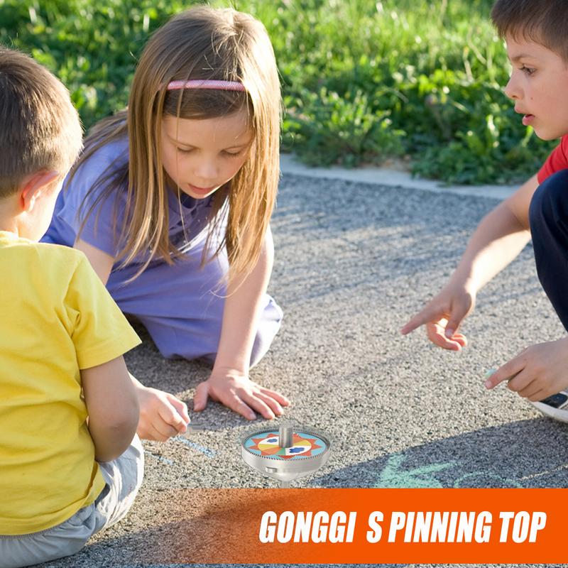 Конгги Вращающийся волчок Вращающийся волчок Игра 3D-печатный Настольный гироскоп Корейская народная традиционная стратегическая игра Семейные дорожные игры